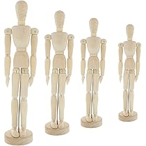 デッサン　人形　ヘッド Amazon.co.jp: RISACCA 木製 デッサン 人形 可動 (15.5cm